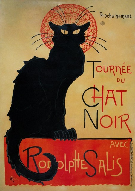 91. Poster A3 format, Tournee du chat noir   IC = 5 eur