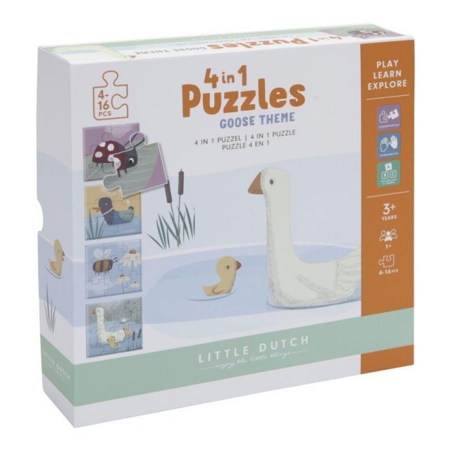 111b. Puzzle Little Goose 4v1    IC = 7 eur