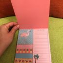 44a. Sticky notes flamingo  IC = 2 eur