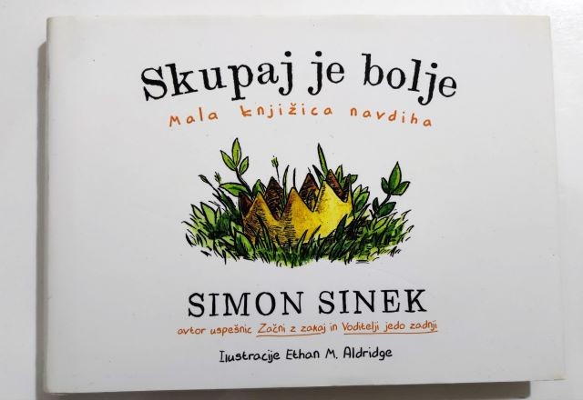 75. Knjiga Sinek: Skupaj je bolje   IC = 3 eur