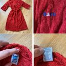 87. Rdeč kopalni plašč, bombaž, L-XL   IC = 4 eur
