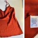 88a. Etam, svilena, majčka bakrene barve, XS   IC = 4 eur