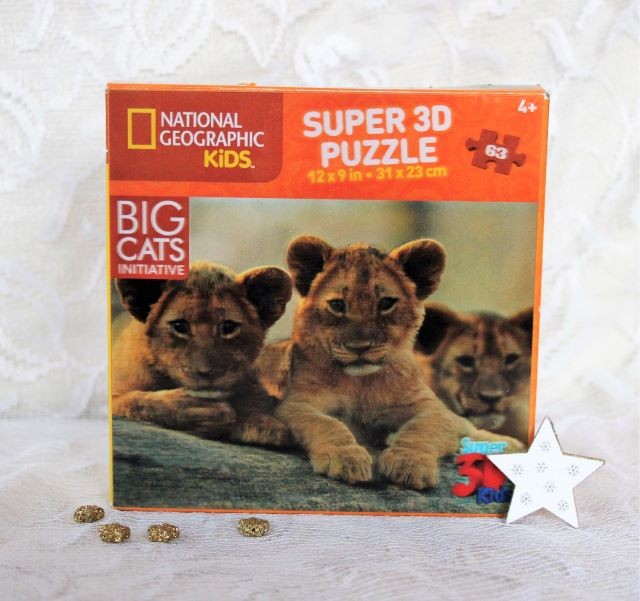 142a. 3D puzzle National Geographic   IC = 3 eur