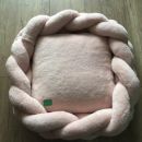 191. Mačja postelja Miš in kost, roza, 30 x 30 cm   IC = 30 eur