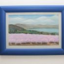 54b. Slika - Krajina, v modrem okvirju, 36 x 26 cm  IC = 20 eur