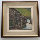 54c. Slika - Mlinsko kolo, 42 x 42 cm (brez okvirja 25 x 25,5 cm)  IC = 20 eur