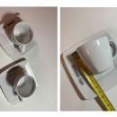 106a. Dve skodelici za espresso in pripadajoča krožnika   IC = 4 eur