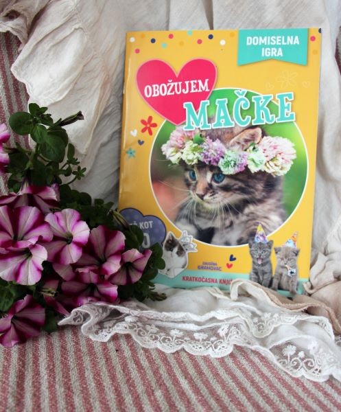 15. Obožujem mačke, domiselne naloge in nalepke   IC = 2 eur