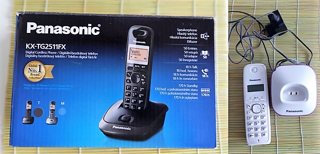 108. Telefon Panasonic   IC = 5 eur