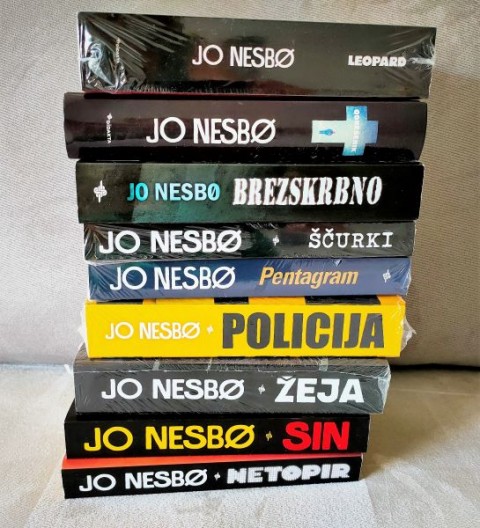 46. Komplet knjig Jo Nesbo, nove   IC = 25 eur