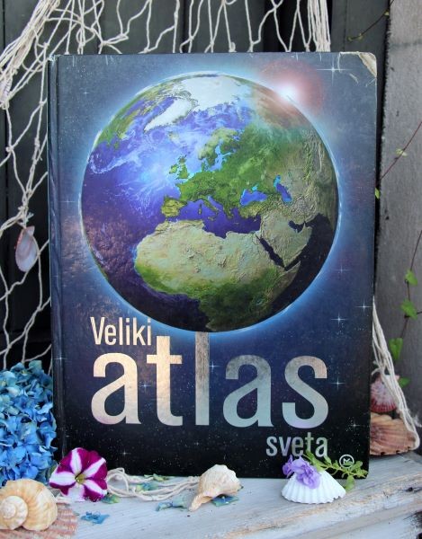 26c. Veliki atlas sveta, MK 2008, rabljen   IC = 5 eur