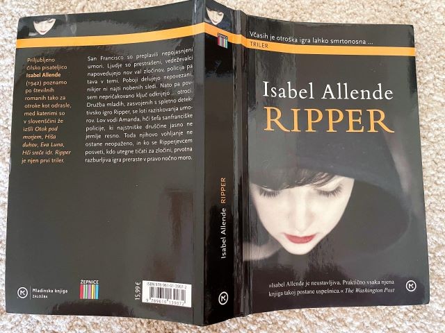 74d. RIPPER, Isabelle Alende   IC = 4 eur