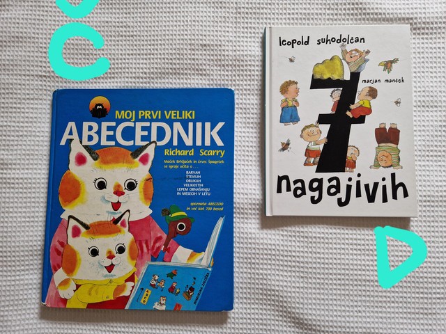115č,d. Knjige za otroke   ICč,d = 2 eur
