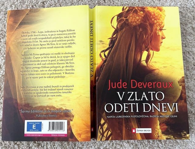 65d. V ZLATO ODETI DNEVI, Jude Deveraux   IC = 4 eur