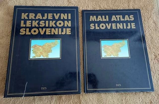 61f. Krajevni leksikon in mali atlas Slovenije   IC = 10 eur