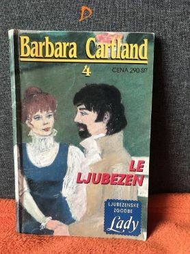 22d. LE LJUBEZEN - Barbara Cartland   IC = 1 eur