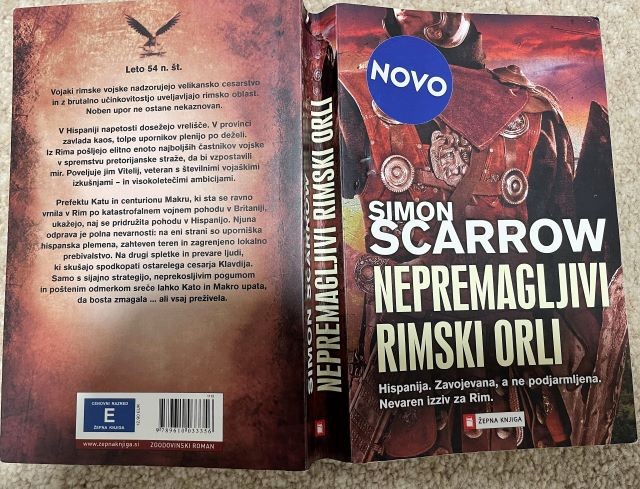 41b. NEPREMAGLJIVI RIMSKI ORLI, Simon Scarrow   IC = 4 eur