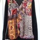 98a. Pulover-bluza Crisca, S, viskoza, PE, elastan   IC = 5 eur