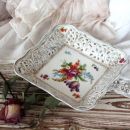 107. Vintage porcelanasta košarica, 18 x 18 cm   IC = 8 eur