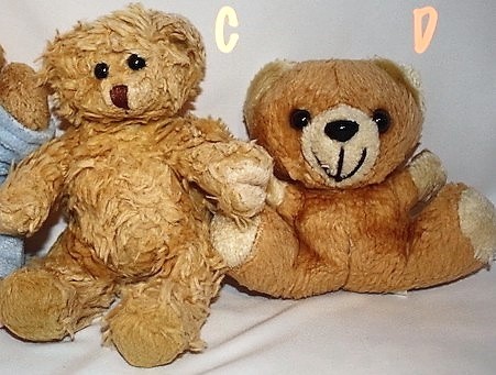 114c,d. Medvedek 15 cm (c), 10 cm (d)   ICc,d = 2 eur