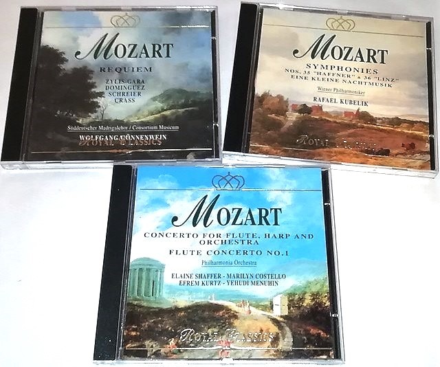 122a. Mozartovi klasični koncerti  IC = 4 eur
