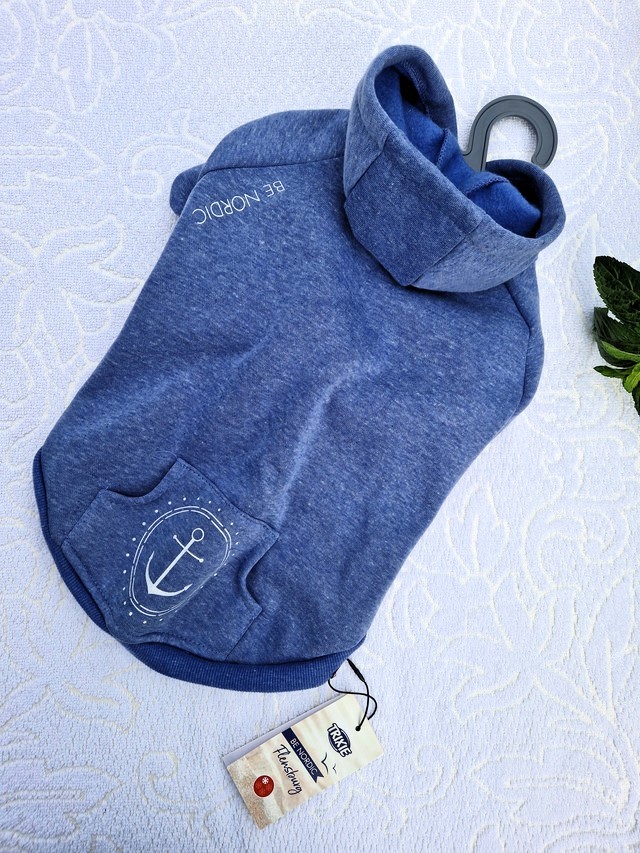 41c. Pulover s kapuco za psa za dolžino hrbta 40 cm   IC = 5 eur