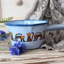 3b. Emajlirana posoda-kozica z ročajem   IC = 10 eur