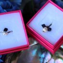 5e. Prstan (M) in obesek s Swarovski Elements   IC = 5 eur