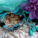 96c. Zapestnica s Swarovski elements, nastavljiva   IC = 7 eur