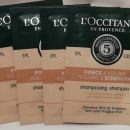 107. L'Occitane vzorčki šampona   IC = 1 eur