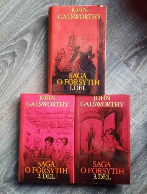 102. J. Galsworthy: Saga o Forsytih  IC = 9 eur