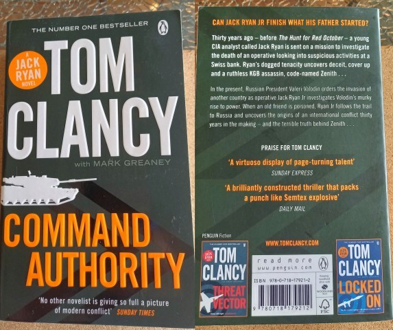 20i. Tom Clancy: Command Authority  IC = 8 eur