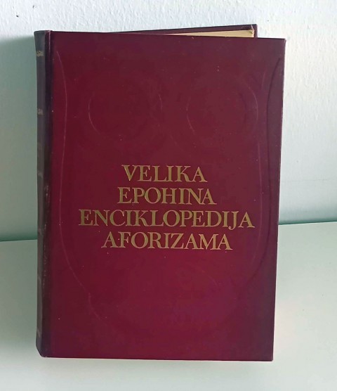 40a. Velika Epohina enciklopedija aforizama  IC = 5 eur