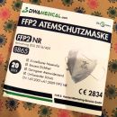 80a. Maske FPP2, 20 kom., original zapakirane   IC = 5 eur