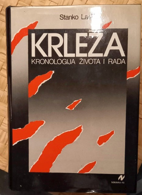 24c. Stanko Lasić: Krleža, kronologija života i rada  IC = 6 eur