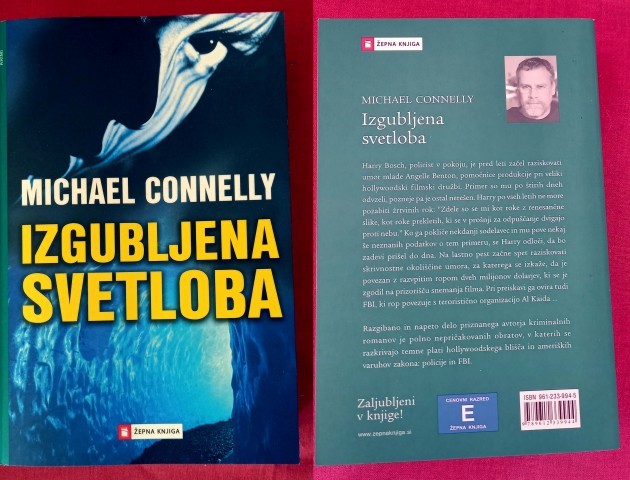 25d. Michael Connely: Izgubljena svetloba  IC = 5 eur