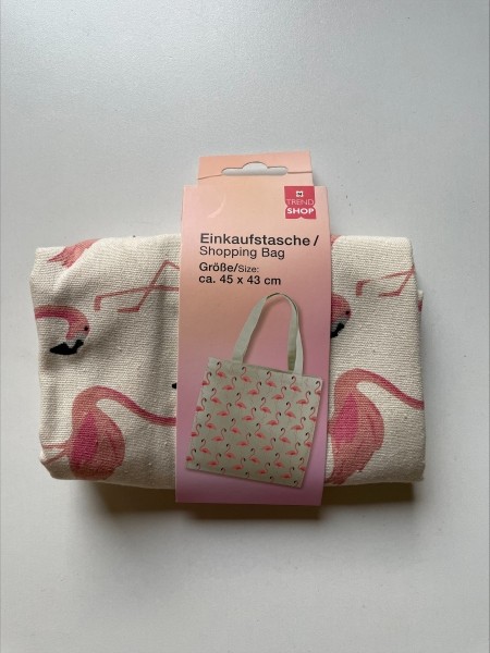 42a. Nakupovalna torba Flamingo (Müller),  45 x 43 cm  IC = 3 eur