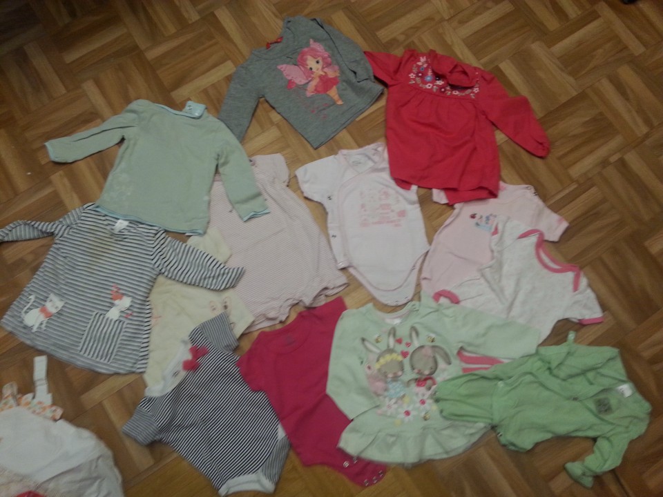 Oblačila za dojenčico od 0 do2 leti - foto povečava