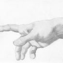Božja roka - risba
