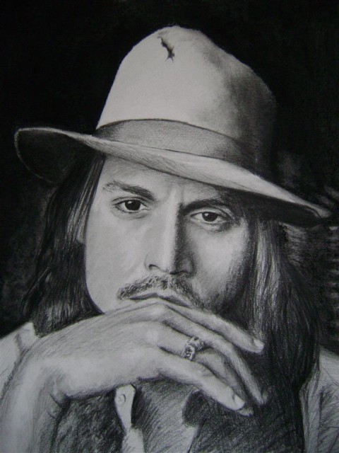 Johnny Depp - portret