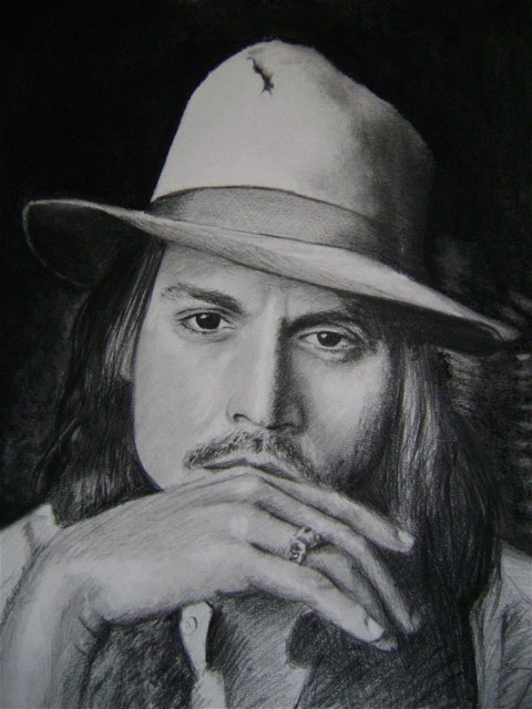Johny Depp portret