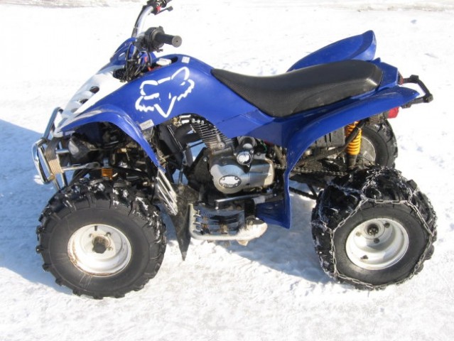 ATV, zima 05 - foto