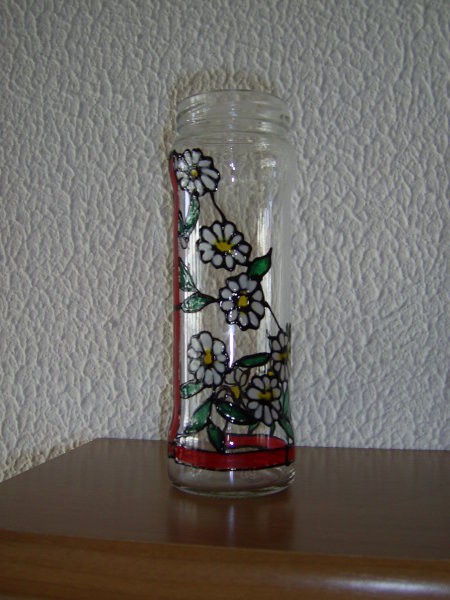 Kozarec od špargljev - vaza