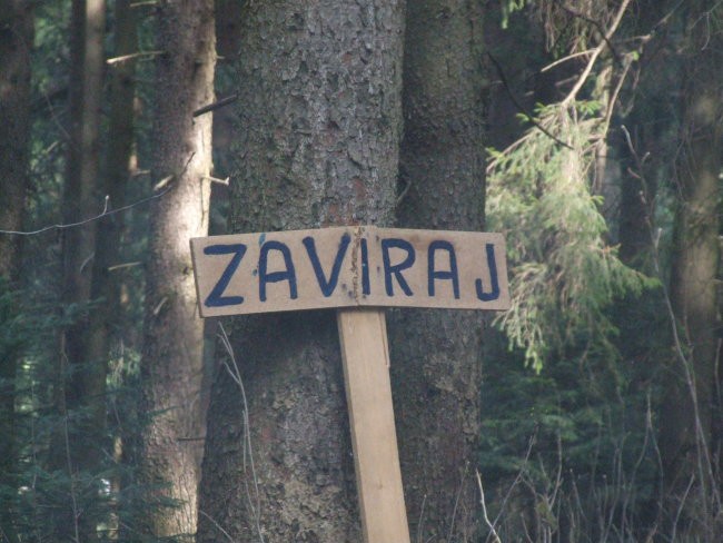 Nov prometni znak-velja samo na Kozjaku