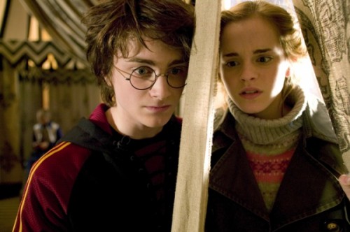 Harry in Hermiona pred prvo nalogo