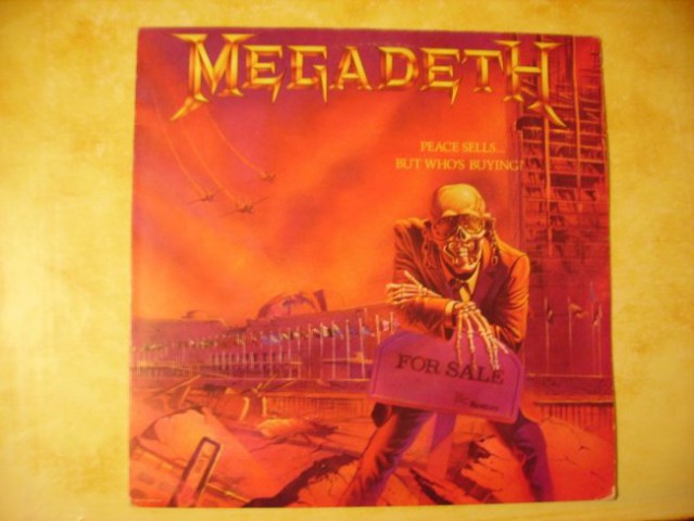 Megadeth - Peace Sells...  But Who's Buying LP (1986, Combat) - front