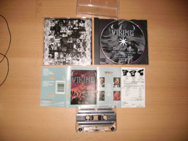 Viking - Do or Die CD (bootleg) + tape '88 Metal Blade