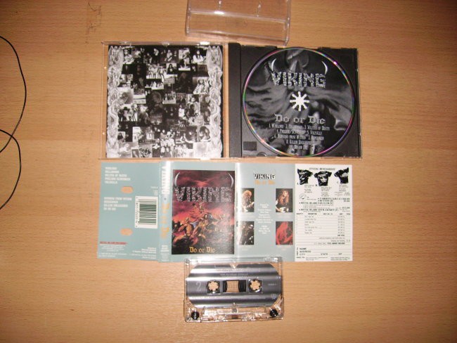 Viking - Do or Die CD (bootleg) + tape '88 Metal Blade