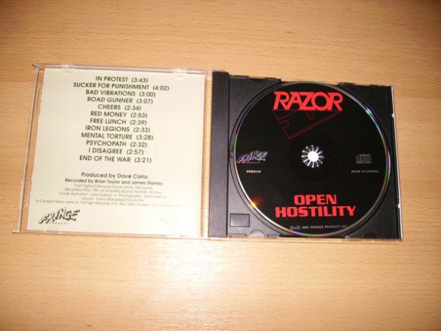 Razor - Open Hostility '91 Fringe