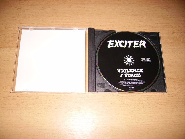 Exciter - Violence and Force '99 Steamhammer rerelease